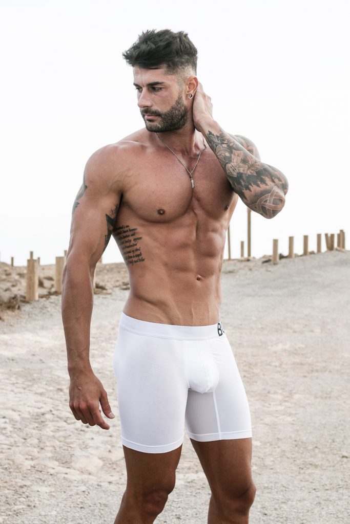 Model Javi by MDZ Management - BOX menswear | Men and underwear