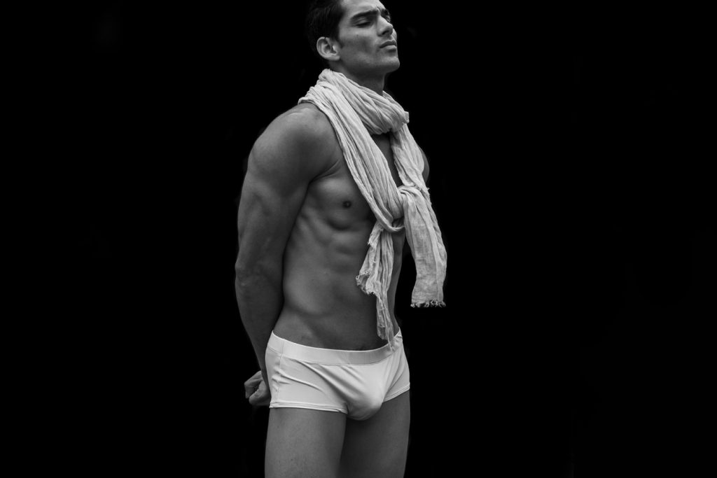 Intimissimi underwear model Taner Sigirtmac by Baldovino Barani