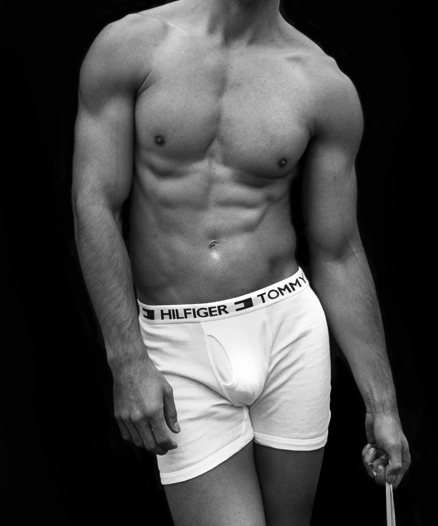 Tommy Hilfiger underwear model Taner Sigirtmac by Baldovino Barani