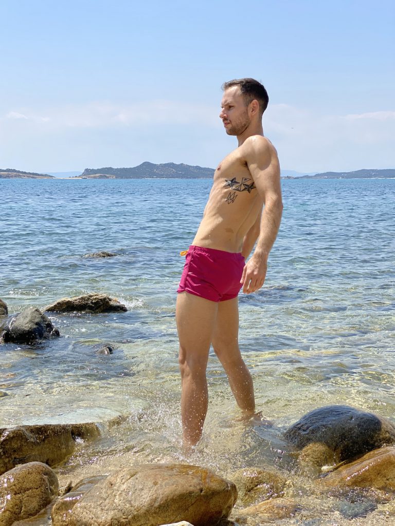 Garcon swimwear - Model Stathis for Men and Underwear