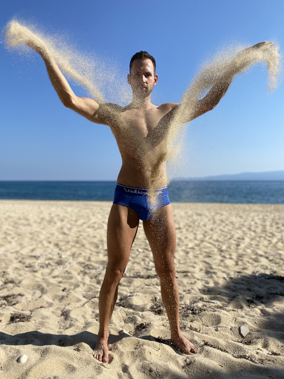 Summer Vibes – Model Stathis in Walking Jack underwear part two