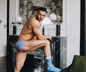 Marcuse underwear - Empire Jock Blue