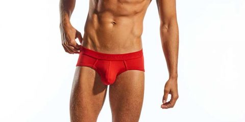 Cocksox Sports Brief Underwear Red