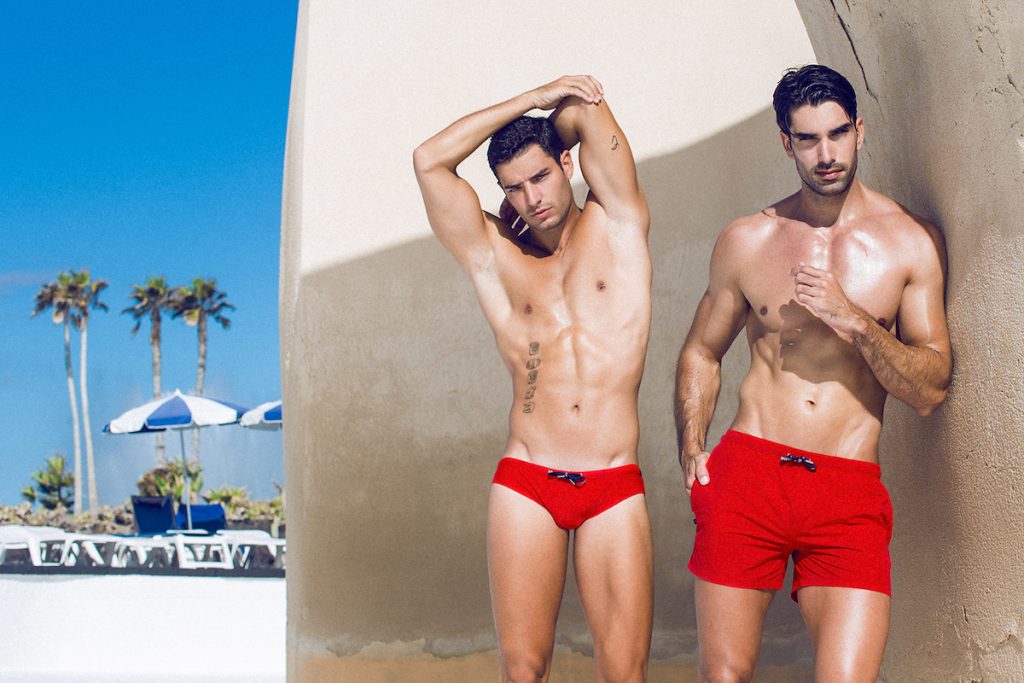 Models Carlos and Alberto by Adrian C. Martin – Teamm8 swimwear