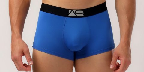 Adam Smith - Shaped Pouch Trunks - Blue