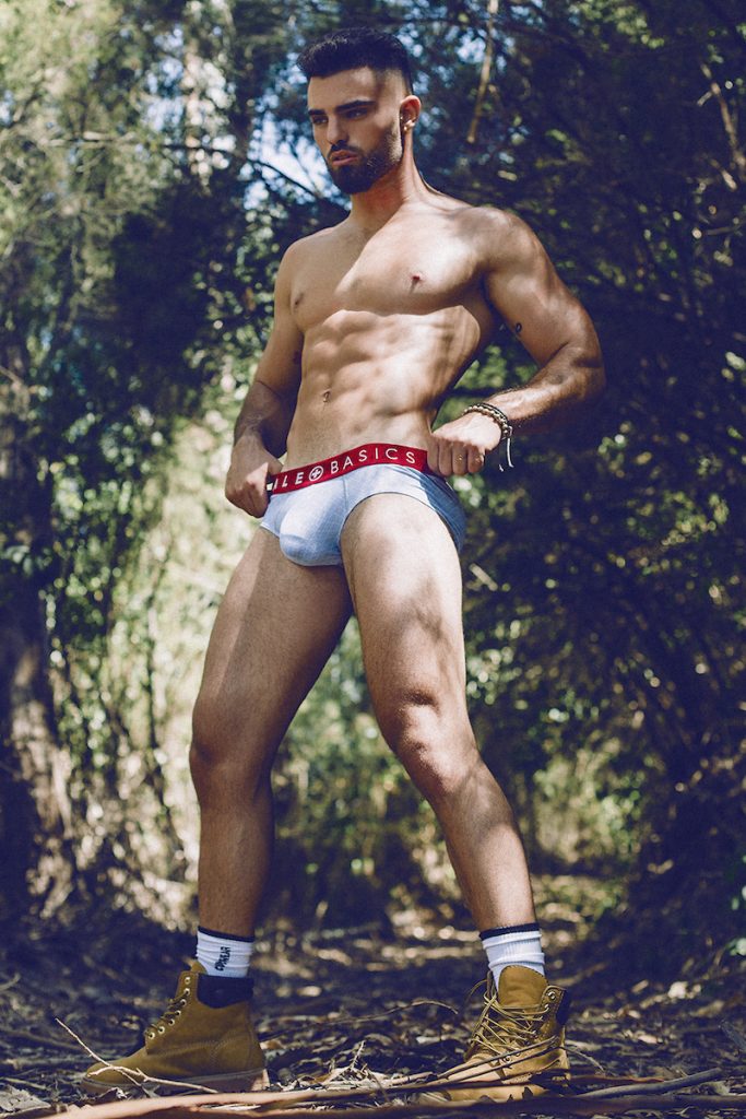 MaleBasics underwear - Model Andres Gaspar by Adrian C Martin