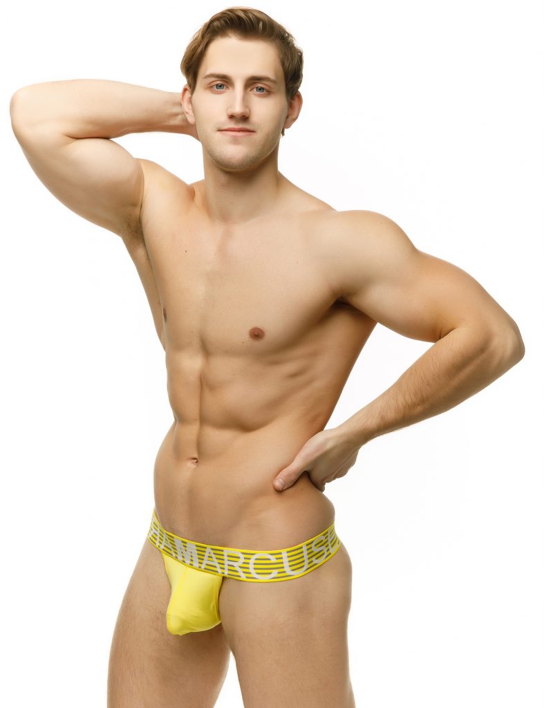 Marcuse underwear - Brighten thong yellow