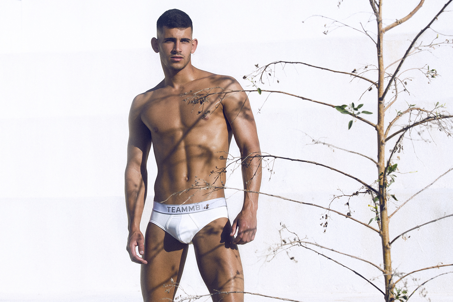 Model Loren by Adrian C. Martin - Teamm8 Naked Underwear campaign - Part On...