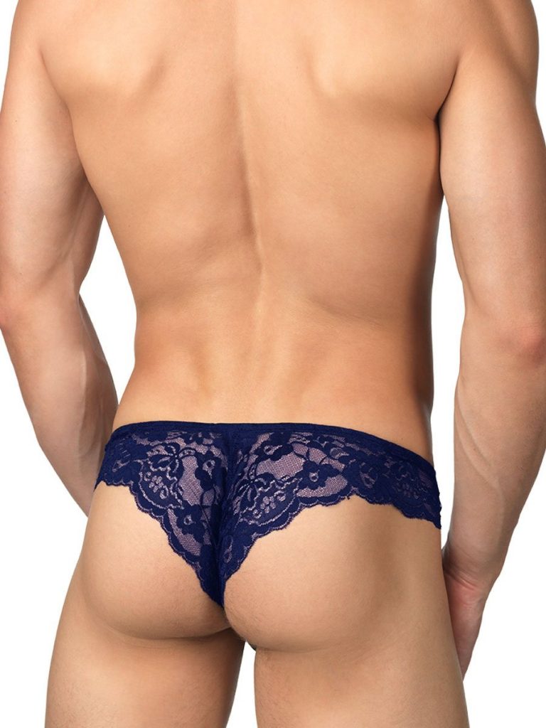 Body Aware Lace Brazil Brief - back - underwear review