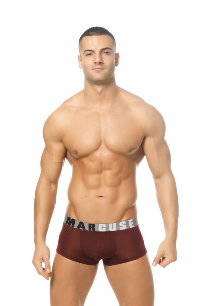 Marcuse underwear - Active boxer burgundy