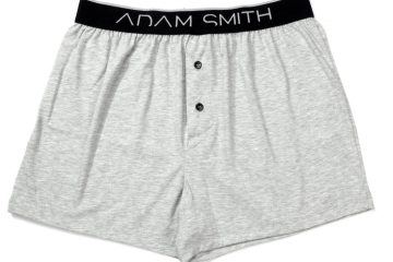 Adam Smith - Classic Boxers - Grey