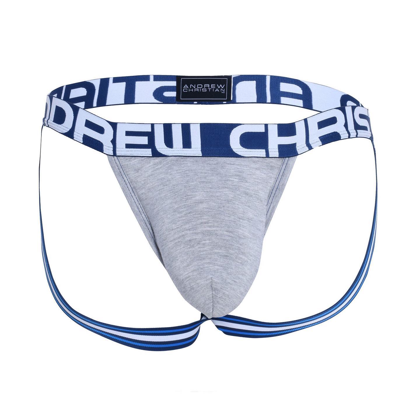 Comfort and support! With the Andrew Christian Almost Naked Bamboo Jock you’ll feel like you are wearing nothing at all! A truly enjoyable underwear experience:
____
https://menandunderwear.com/shop/underwear/andrew-christian-almost-naked-bamboo-jock-heather-grey