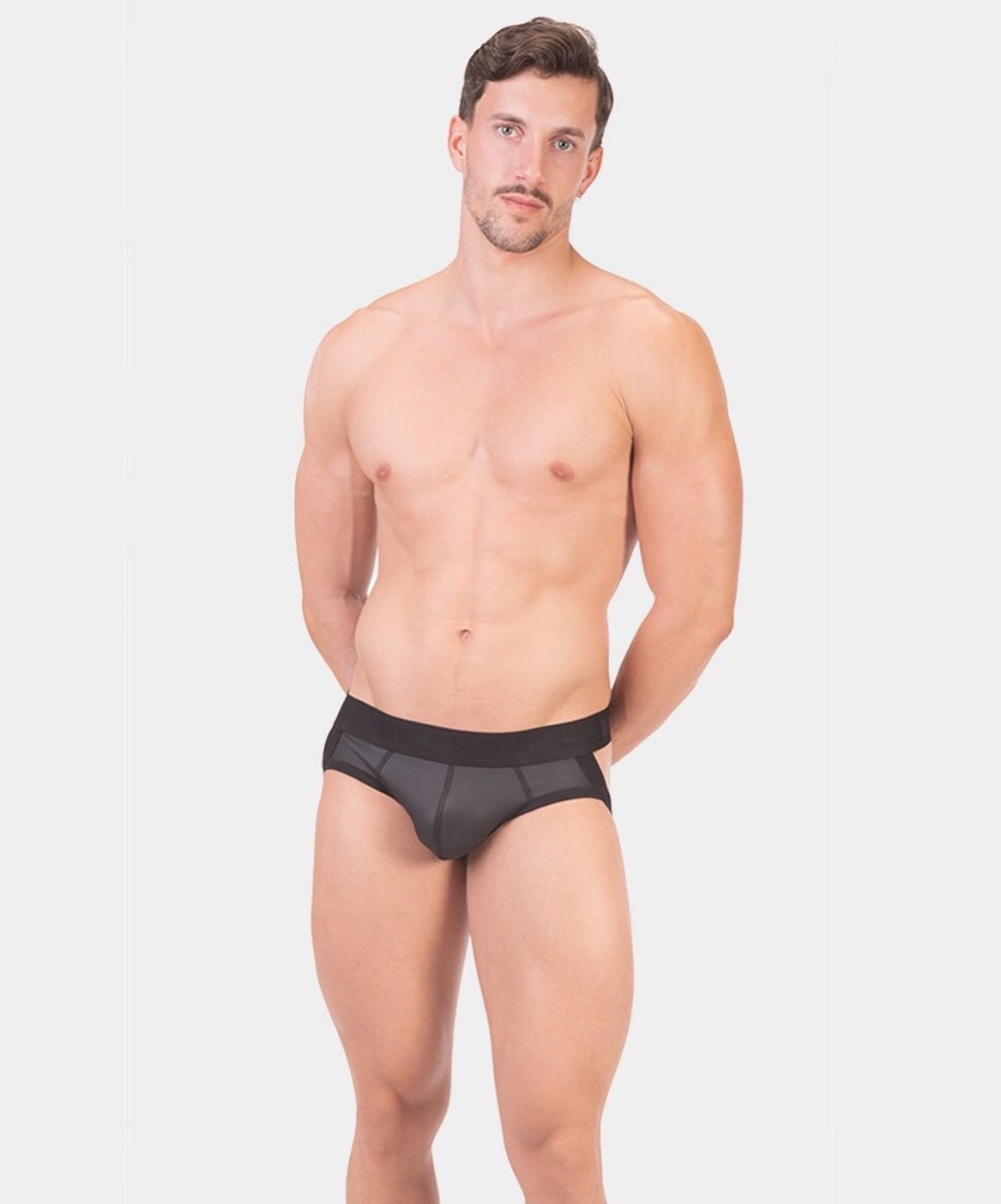 Innovative fabric meets fetish inspiration in the all-black Jock Miko by Barcode Berlin. Check it out:
____
https://menandunderwear.com/shop/underwear/barcode-berlin-jock-miko-black-