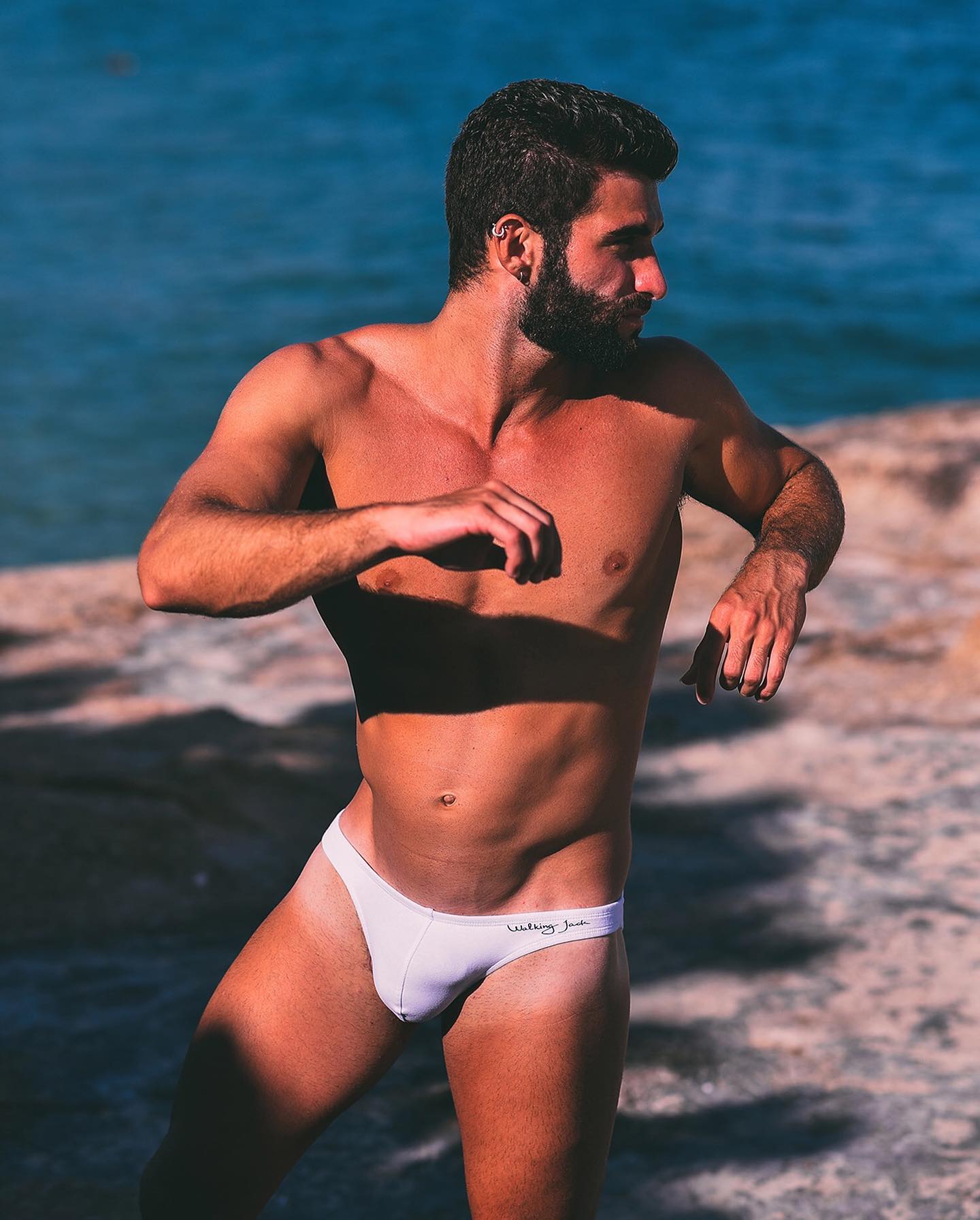 The new Micro Briefs from Walking Jack are a perfect little pair of bikini briefs for men in white; they are also available in three more colours. Check it out:
_____
menandunderwear.com/shop