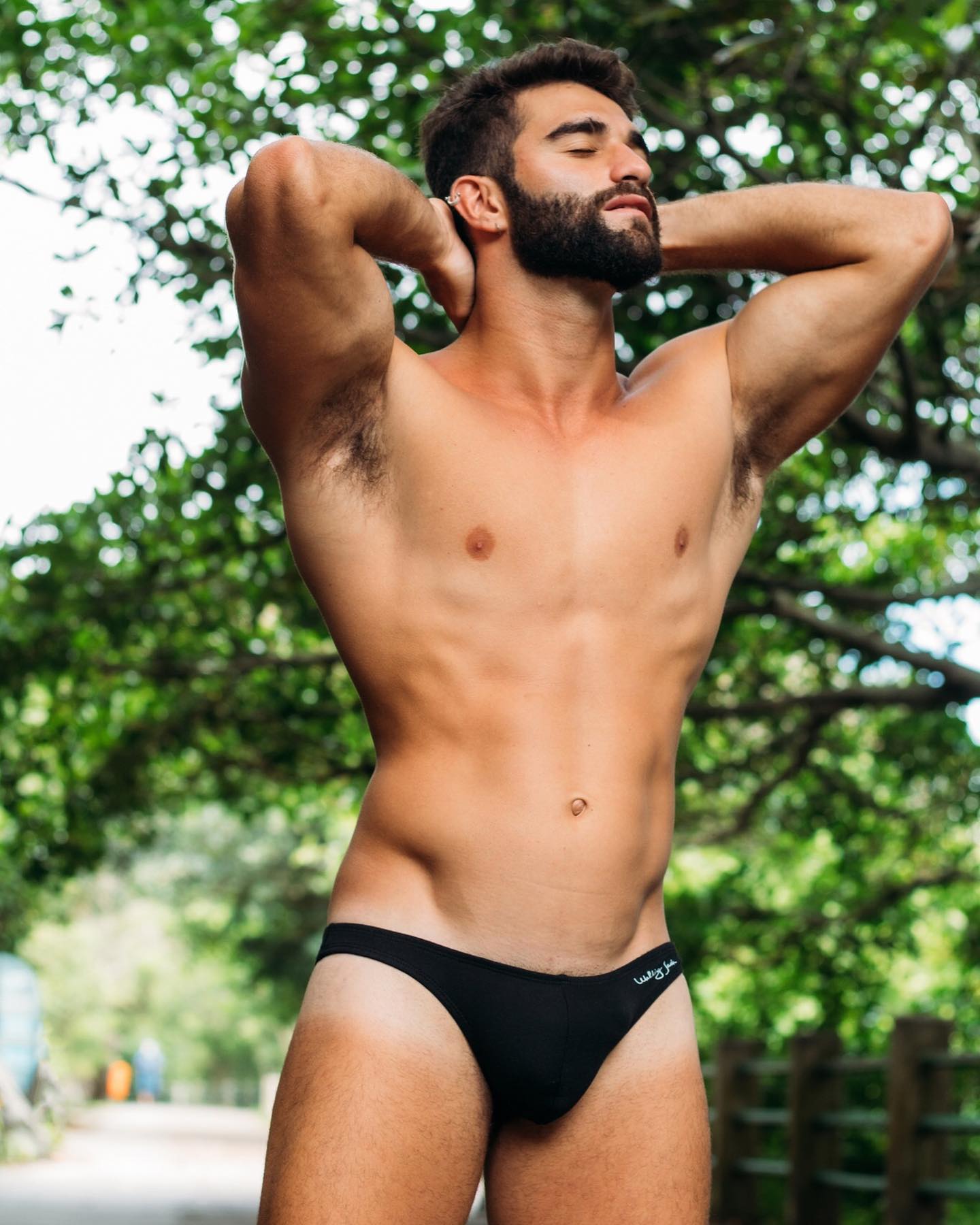 The Micro Briefs in black by Walking Jack are back in stock! Check out these super low-rise, organic cotton made bikini briefs:
_____
menandunderwear.com/shop