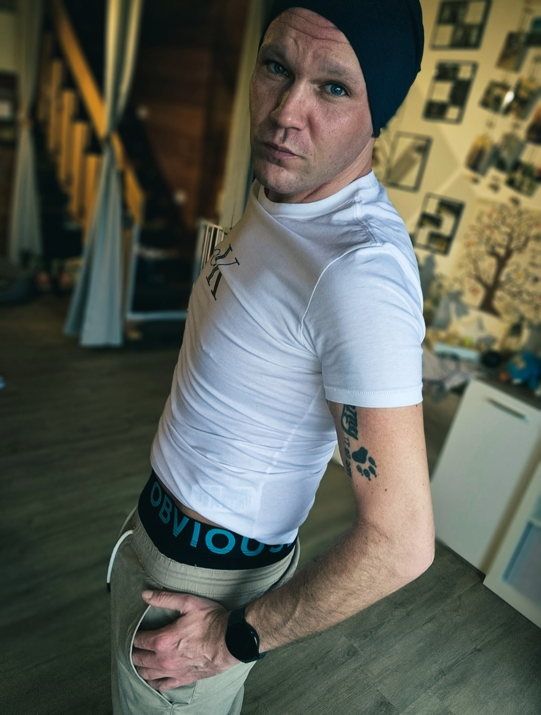 Real men in underwear: Ben in Germany – Obviously Apparel part four
