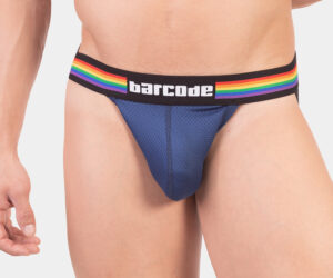 Barcode Berlin - underwear - Pride Jockstrap Navy